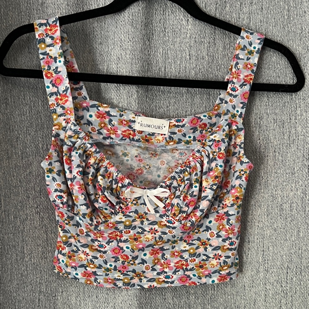 Rumours Floral Women's Top - Multicolor